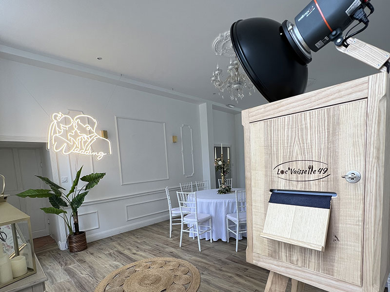 Louer un photobooth à Angers pour votre mariage ou anniversaire
