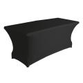 Table Rectangulaire 183x76xH74 cm + Housse Noire