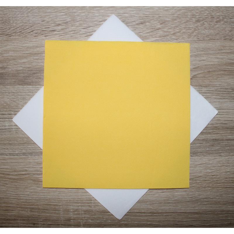 Serviette Sun Ouate JAUNE x40