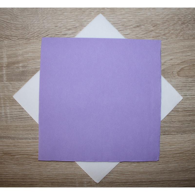 Serviette Sun Ouate LILAS x40