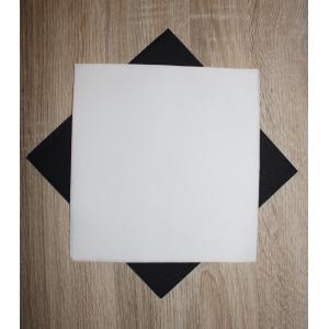 50 Serviettes Intissées BLANC (taille 40x40cm)