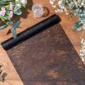 Chemin de table Intissé Luxe Noir 30CMX5M