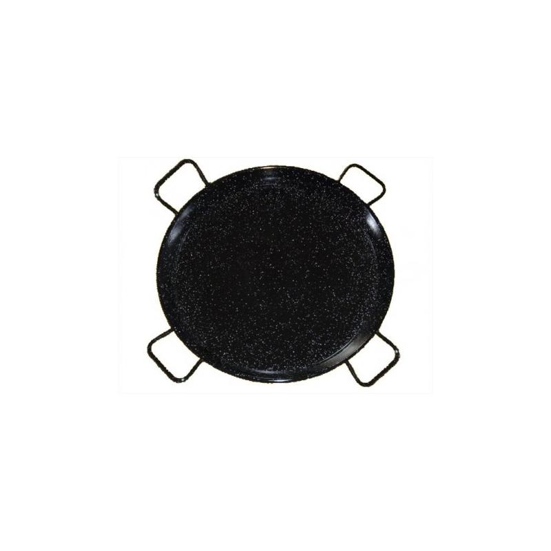 Kit Paella 50 Personnes (Réchaud + plat + trepied) Couvercle en OPTION