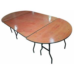 Table d'honneur Ovale Bois 15/18 Places