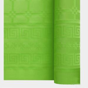 Rouleau Nappe Damassé 6M Vert Anis