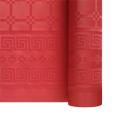 Rouleau Nappe Damassé 25M Rouge