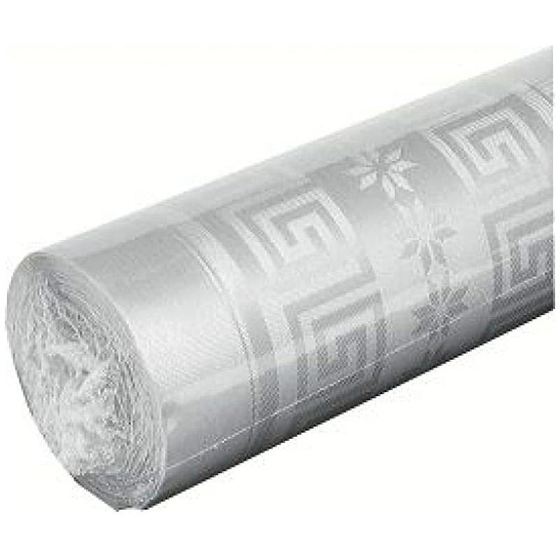 Rouleau Nappe Damassé 20M Couleur ARGENT