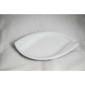 Assiette "Leaf" Entrée/Fromage/Dessert 27cm x 19cm