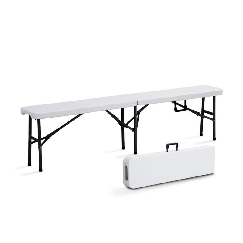 Banc PVC pliable 183cm (3 personnes)