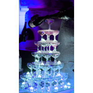 Cascade à Champagne (Coupes non comprises)