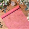 Chemin de table Intissé Luxe Corail 30CMX5M