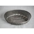 Corbeille à Pain Ovale 22cm Inox