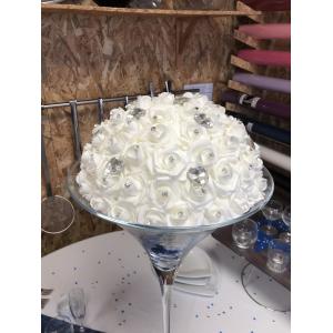 Décoration de Vase martini