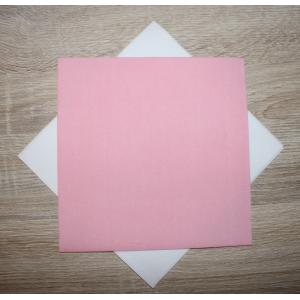 50 Serviettes Intissées ROSE PALE (taille 40x40cm) 