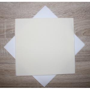 50 Serviettes Intissées VANILLE/IVOIRE (taille 40x40cm) 