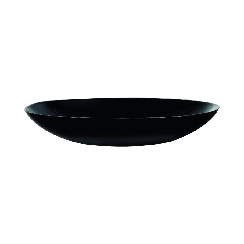 Assiette Evo Black Creuse Ronde 26cm