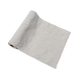 Chemin de table Lin rayures écrus 28CMX5M