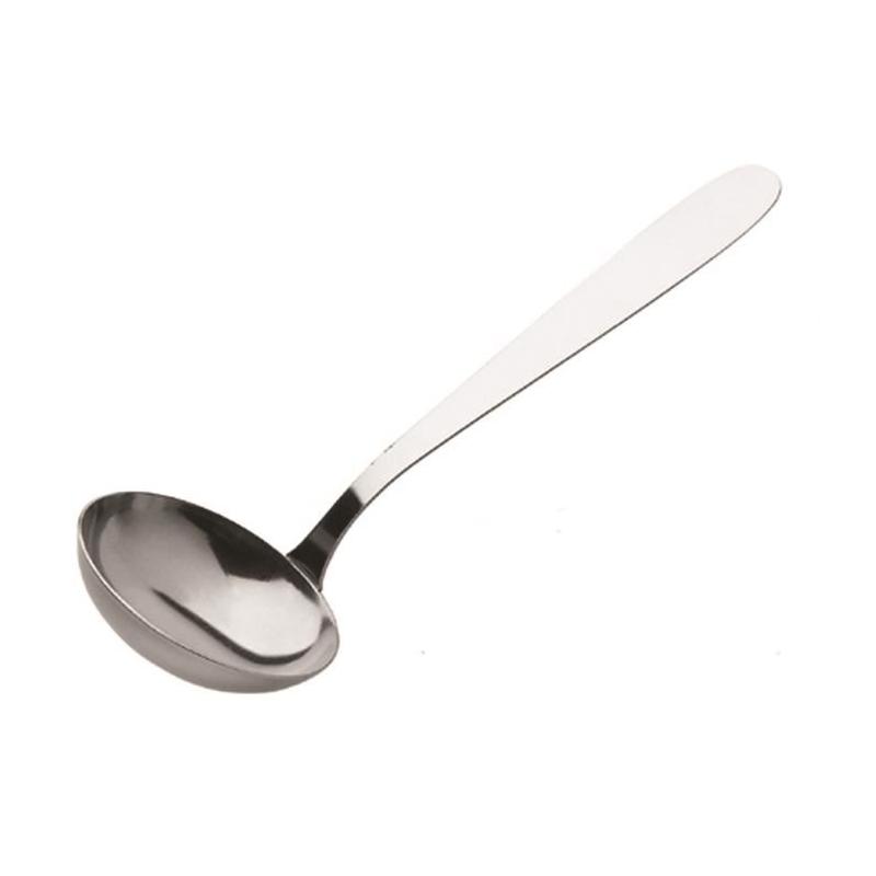 Louche de service "Uni" en acier inoxydable