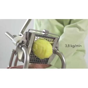 Coupe Frite Professionnel + Grille 10 mm (4-5kg/minute)