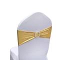 Noeud/Bandeau Or Brillant pour housse de chaise