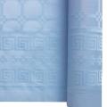 Rouleau Nappe Damassé 25M Bleu Clair
