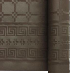 Rouleau Nappe Damassé 25M Chocolat