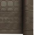 Rouleau Nappe Damassé 25M Chocolat