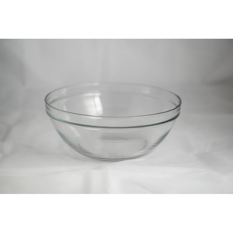 Saladier En Verre Diamètre 27 cm