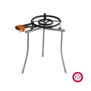 Kit Paella 50 Personnes (Réchaud + plat + trepied) Couvercle en OPTION