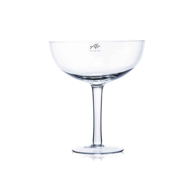 Vase à pied Cocktail 22X22XH25CM