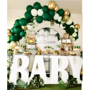 Lettre Géante " BABY " (plaque en verre non fournie)