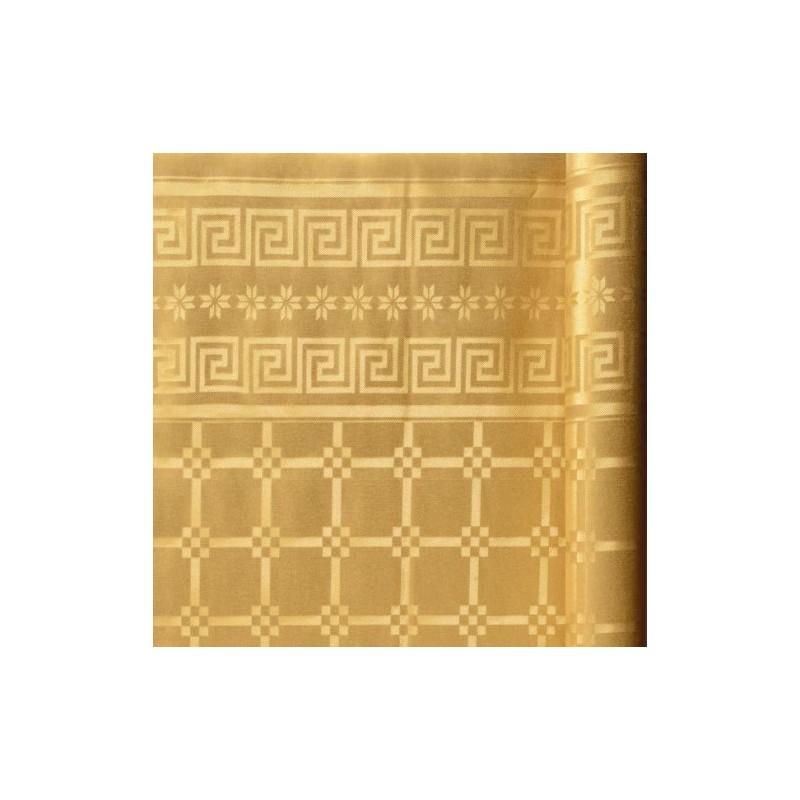 Rouleau Nappe Damassé 20M Couleur OR