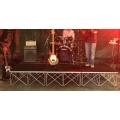 6m² de Scène / Podium / Estrade TECHNI STAGE Hauteur 40cm avec marche