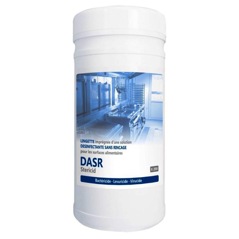 200 Lingettes désinfectante sans rincage