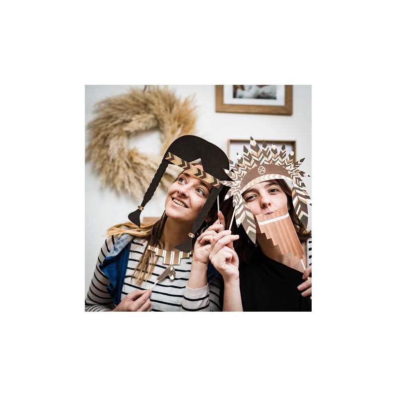 Kit Photobooth Indian Forest