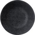 Assiette plate Vesuvio noir 31 cm
