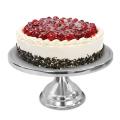 Plat à gâteau inox 32.5 cm