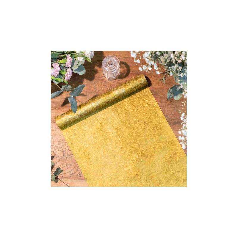 Chemin de table Intissé Luxe OR 30CMX5M