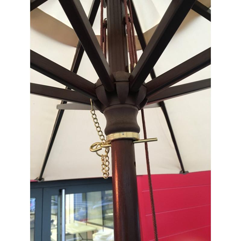 Kit PARASOL Rond de 3m en bois exotique