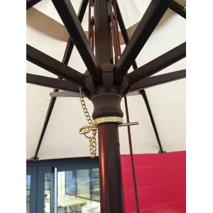 Kit PARASOL Rond de 3m en bois exotique