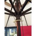 Kit PARASOL Rond de 3m en bois exotique