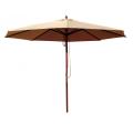 Kit PARASOL Rond de 3m en bois exotique
