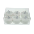 Bougie Veilleuse x6 LED Blanc Chaud 6 Pile CR2032 incluses