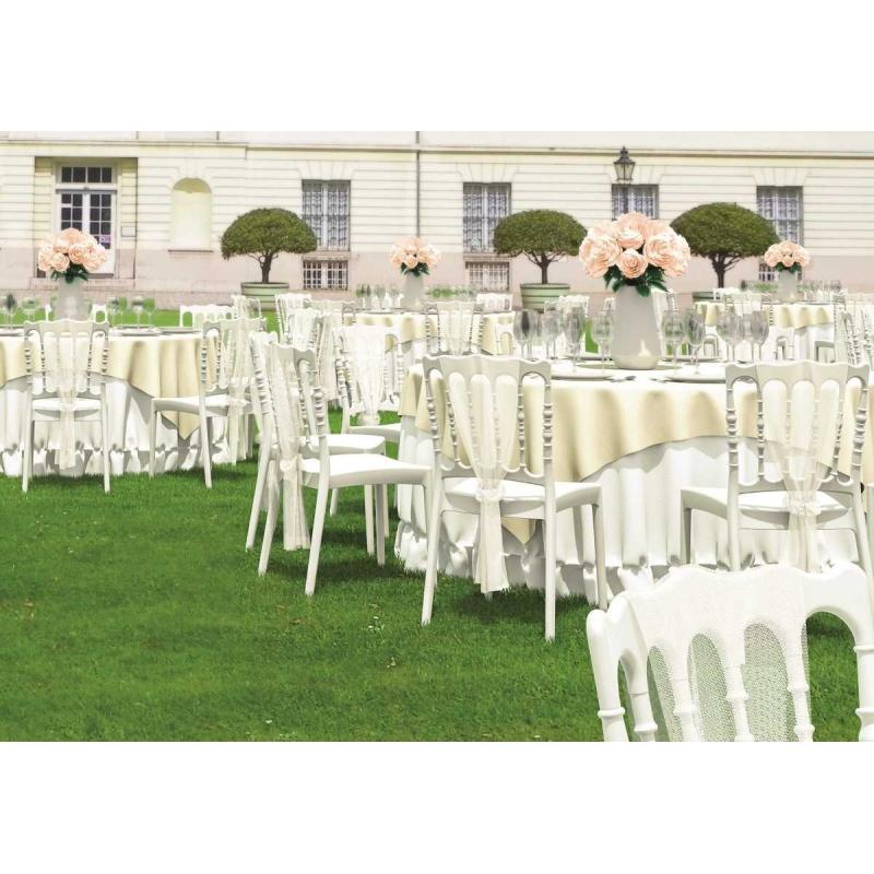 Chaise Garden Polypropylène Blanche