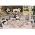 Chaise pliante Blanche Wedding