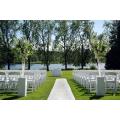 Chaise pliante Blanche Wedding