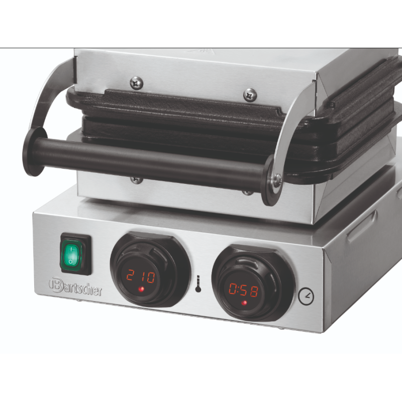 Gaufrier PRO 2,2kw Plaque en fonte (appareil à gaufre)