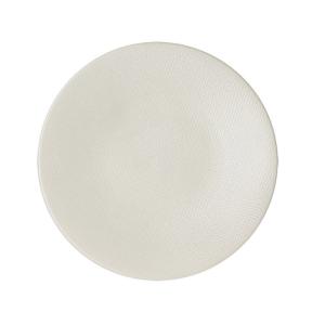Assiette plate Vesuvio White 27 cm (Blanc Cassé)