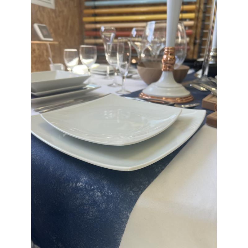 Assiette Plate Carrée 27cm