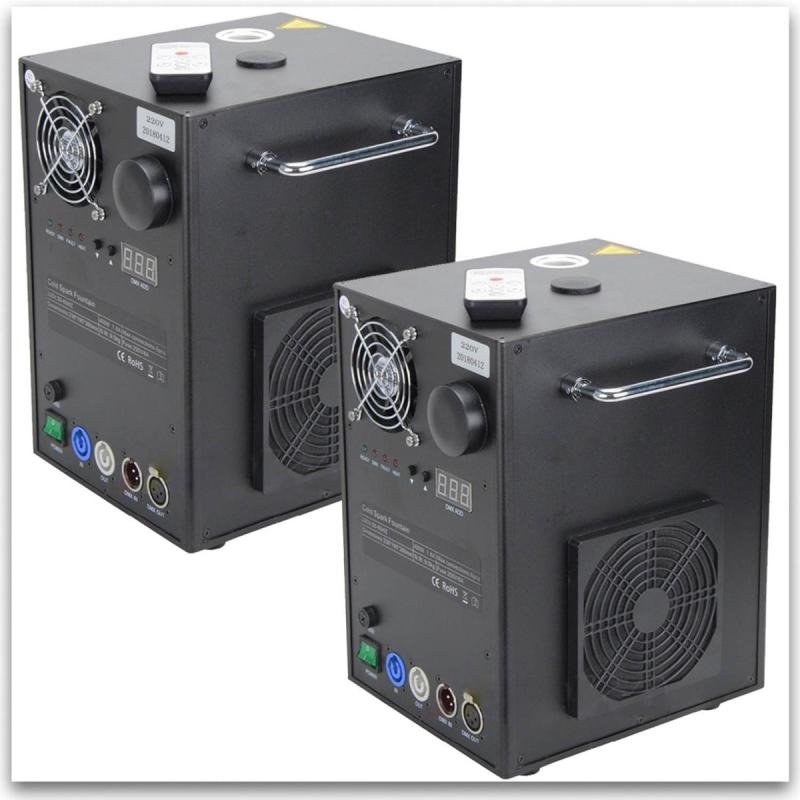 Lot de 2 Machines à étincelle froide + Poudre